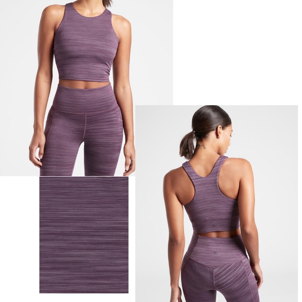 Athleta Conscious Crop in Powervita, D-DD cups